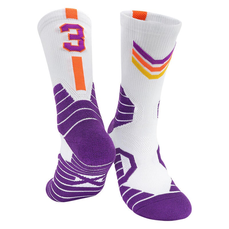 No.3 PHX Compression Basketball Socks freeshipping - Jersey One