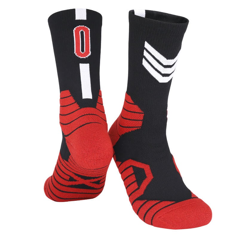 No.0 POR Compression Basketball Socks freeshipping - Jersey One