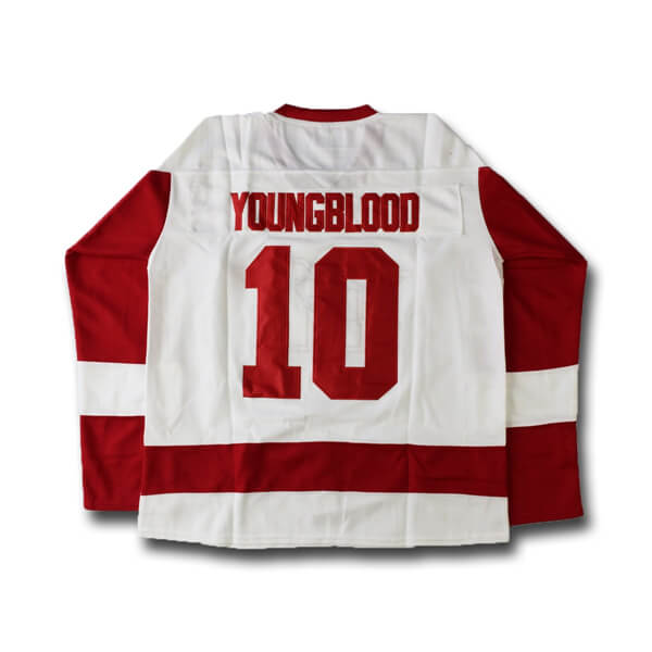 dean youngblood mustangs hockey jersey