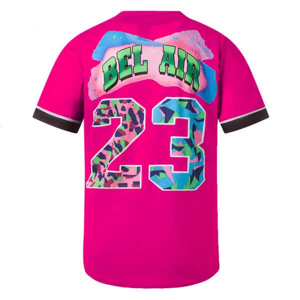  Bel Air 23 Baseball Jersey Outfit for Women and Men