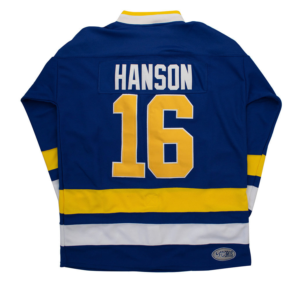 MOLPE Charlestown Chiefs Hanson Brothers Slap Shot Hockey Jersey