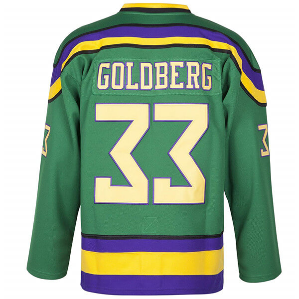 Buy Greg Goldberg #33 White Mighty Ducks jersey – MOLPE
