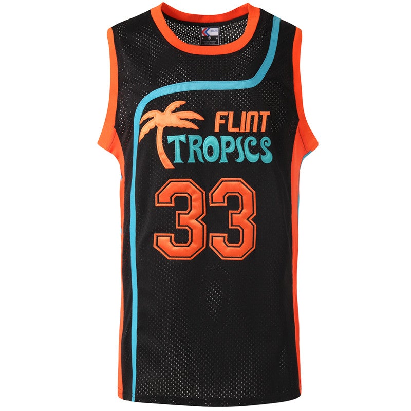 Jackie Moon #33 Flint Tropics Basketball Jersey freeshipping - Jersey One