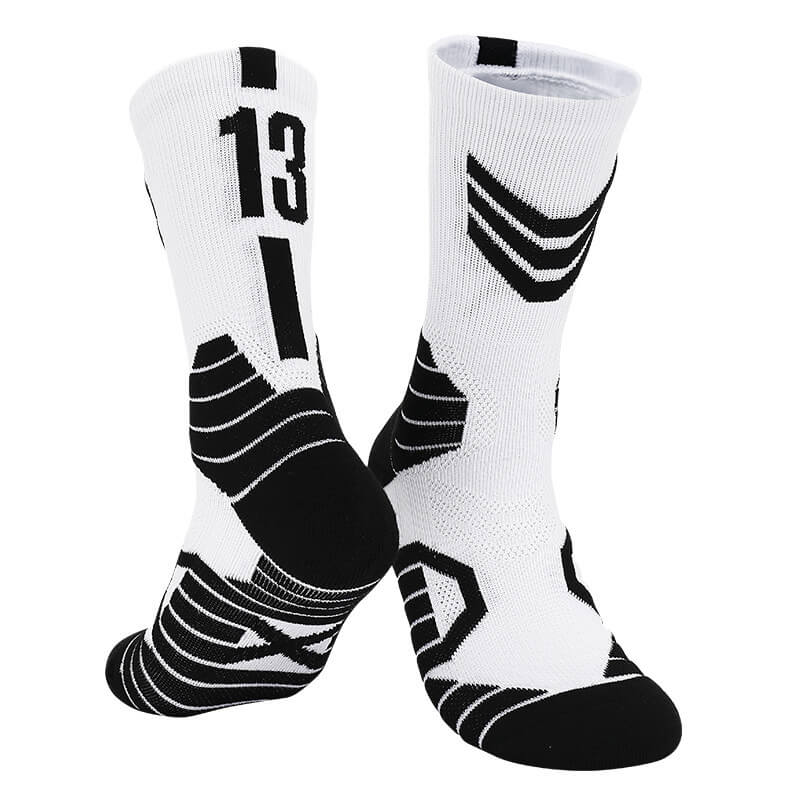 No.13 BLKN Compression Basketball Socks freeshipping - Jersey One