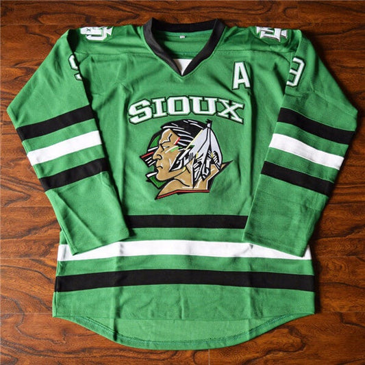 Jonathan Toews #9 Sioux Ice Hockey Jersey freeshipping - Jersey One