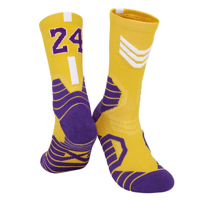 No.24 Compression Basketball Socks freeshipping - Jersey One