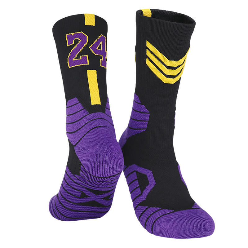 No.24 Compression Basketball Socks freeshipping - Jersey One