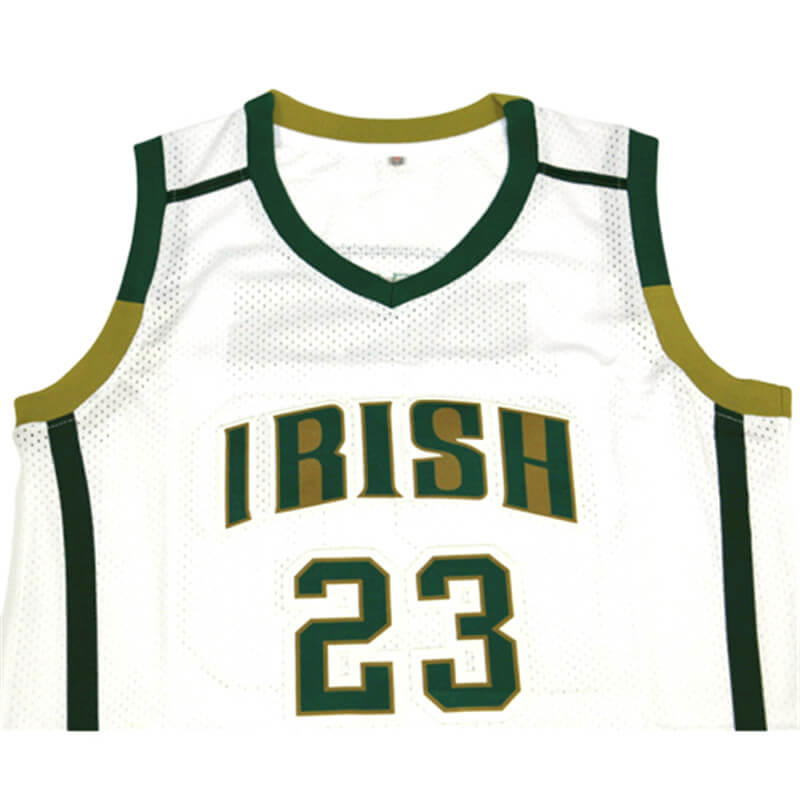 Lebron James St. Vincent St. Mary Irish High School Jersey in 2023