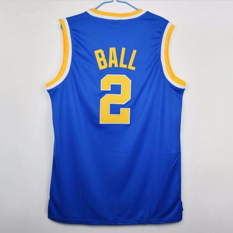 Lonzo Ball UCLA Bruins College Throwback Basketball Jersey freeshipping - Jersey One