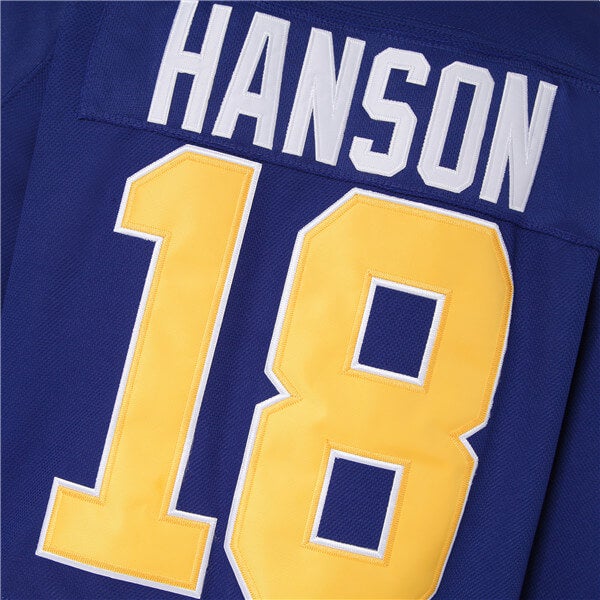 NEW**Slap Shot Hanson Brothers #18 Hockey Jersey Size Large