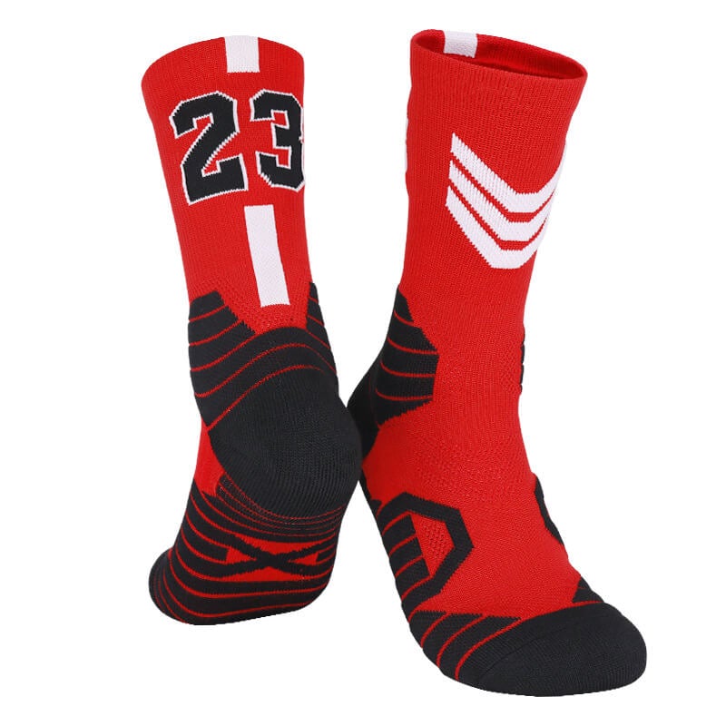 No.23 CHI Compression Basketball Socks freeshipping - Jersey One