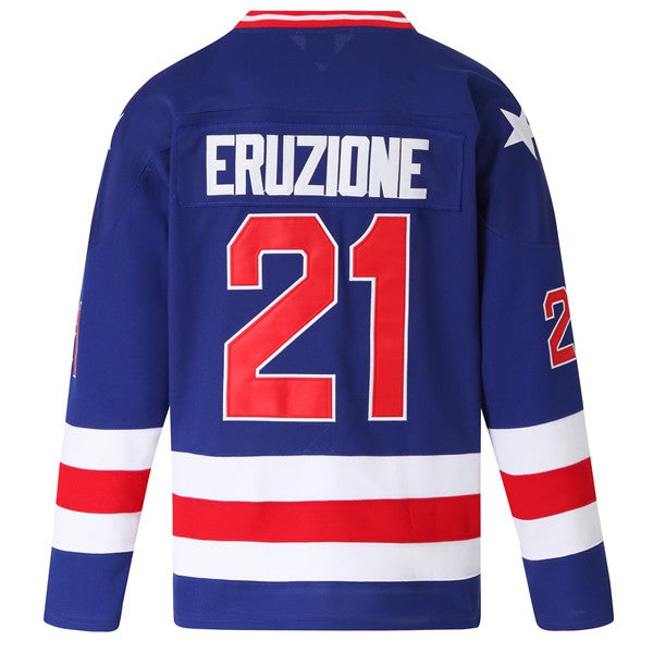Mike Eruzione #21 Miracle Team USA Hockey Jersey – 99Jersey®: Your
