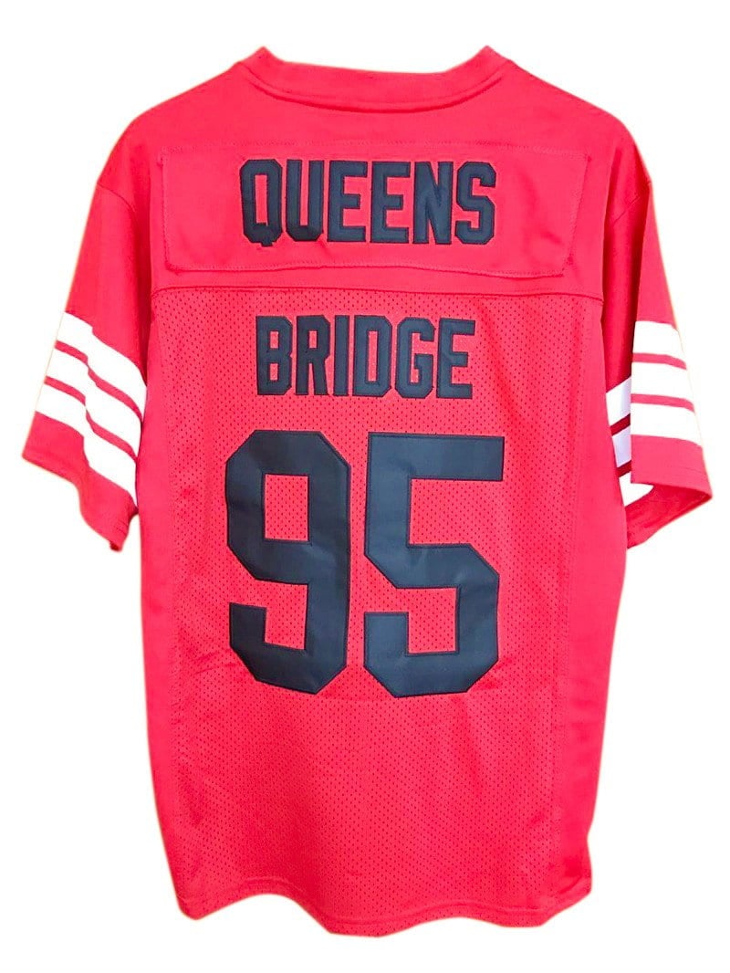 Buy MM MASMIG Prodigy 95 Hennessy Queens Bridge Football Jersey S-XXL Red  (M, Red) at