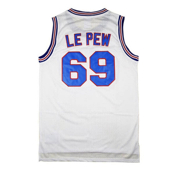 pepe le pew space jam tune squad jersey