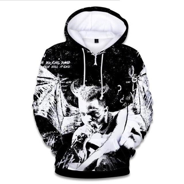 XXXtentacion 3D Printed Hoodies freeshipping - Jersey One