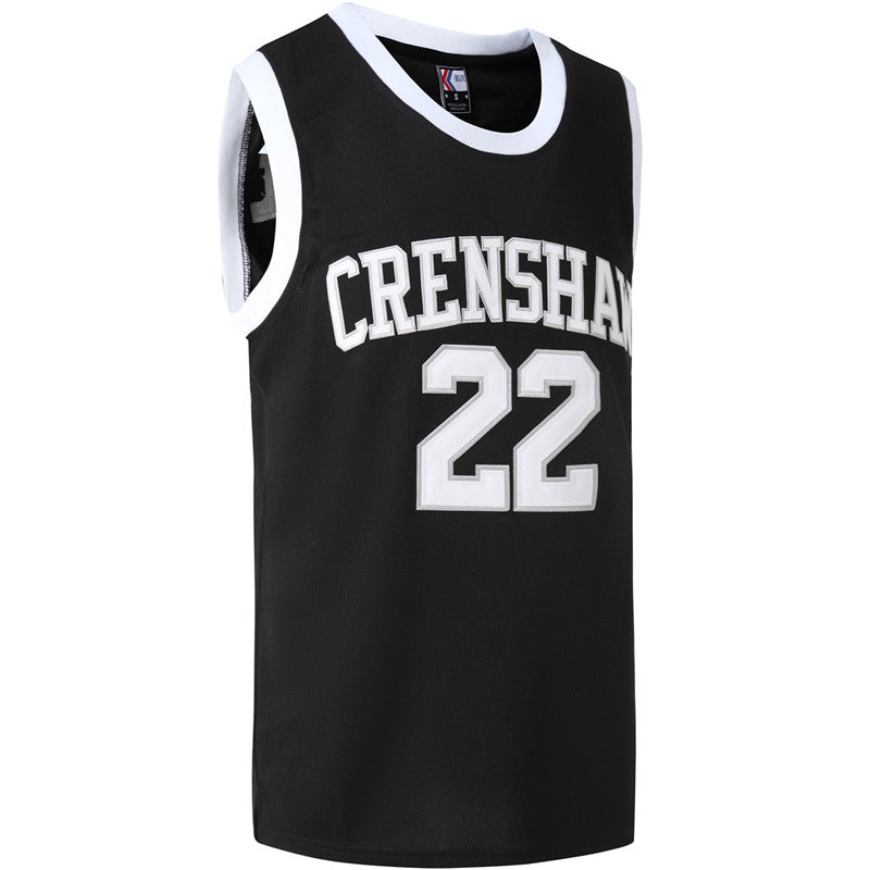 Quincy McCall #22 Love & Basketball Crenshaw High School Jersey