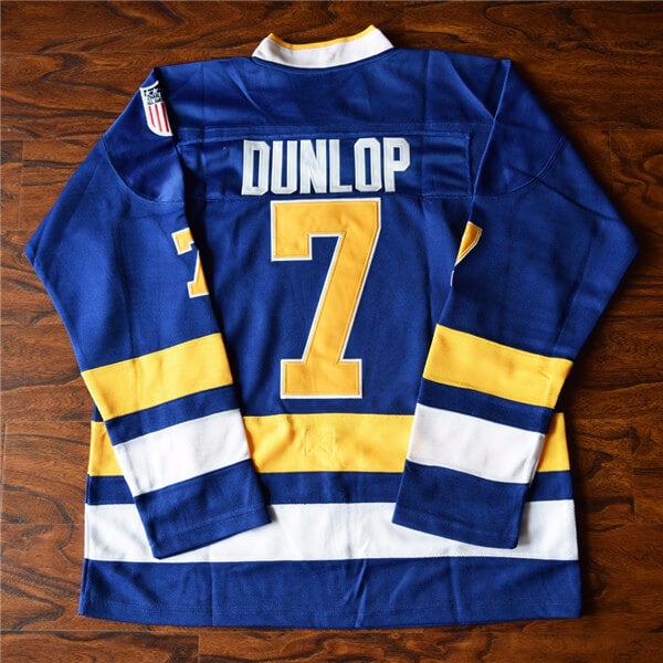 reggie dunlop slap shot charlestown chiefs hockey jersey