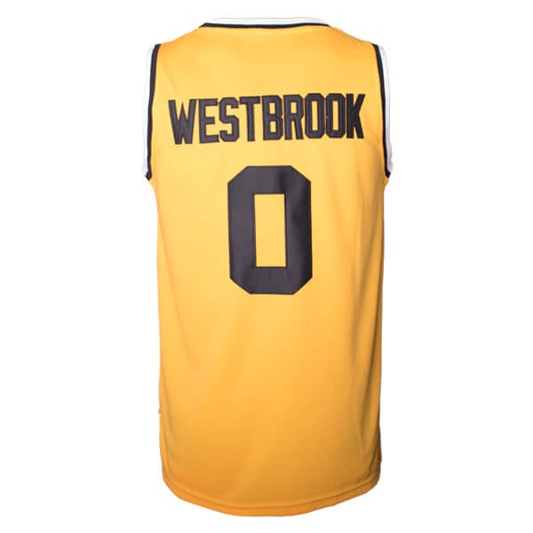 Lot Detail - 2007-08 RUSSELL WESTBROOK AUTOGRAPHED UCLA BRUINS GAME WORN  HOME JERSEY