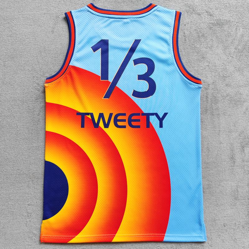 Tweety 1/3 Space Jam 2 Tune Squad Jersey freeshipping - Jersey One