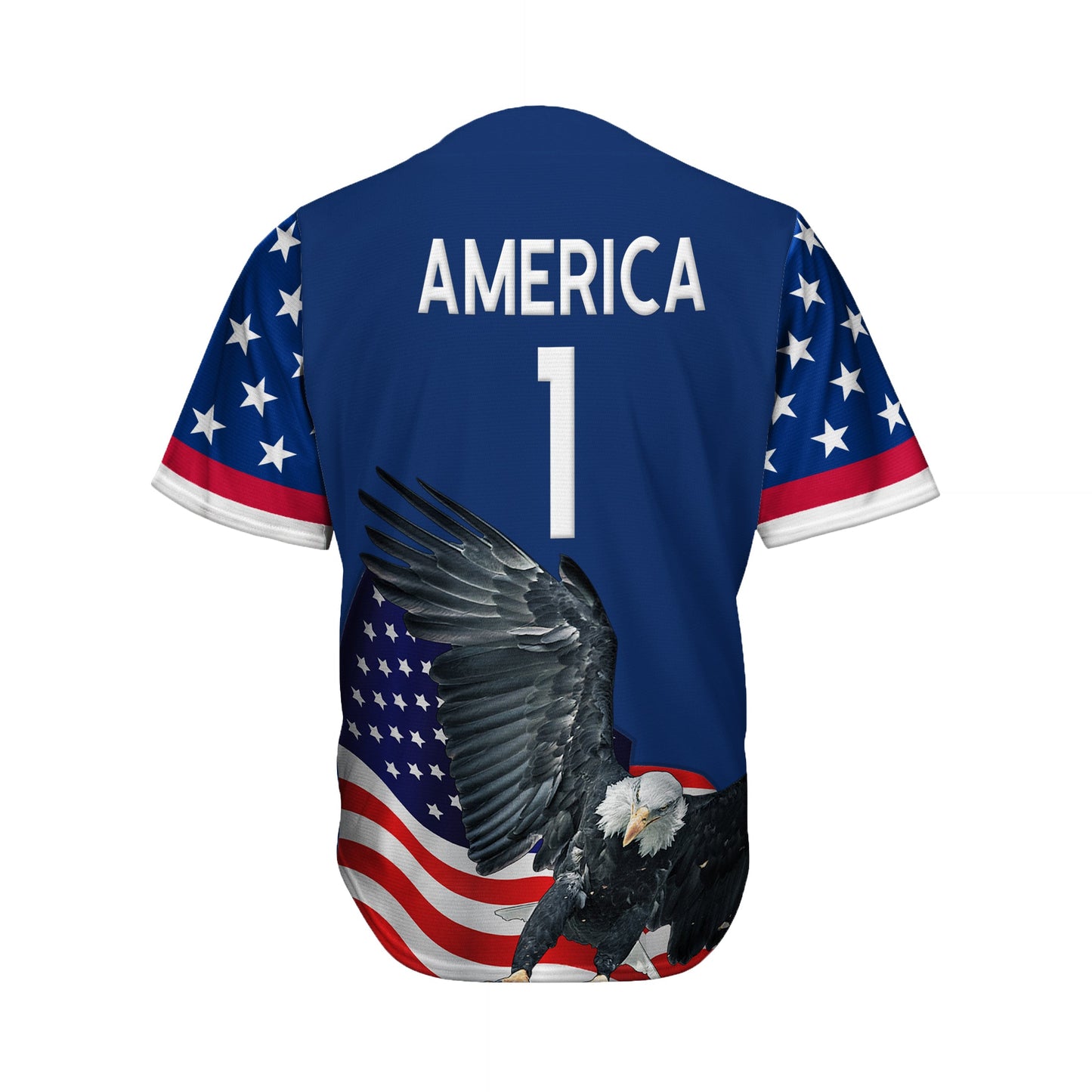 USA Hawk American 1 Baseball Jersey freeshipping - Jersey One